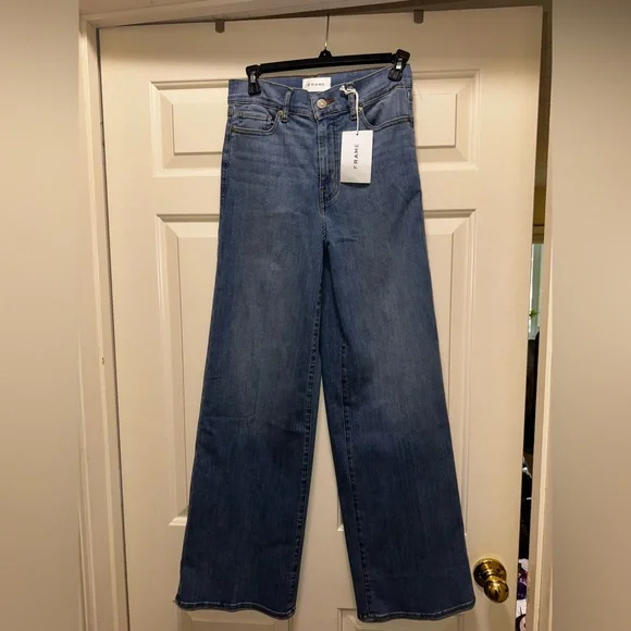 Frame denim, La Palazzo, size 27, NWT, color: Disarm - Picture 4 of 11